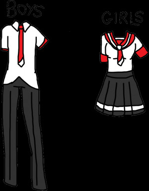 Bathrory High School Uniforms by SpinalCordSaturday