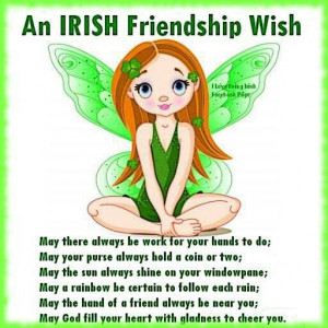 Irish friendship poem