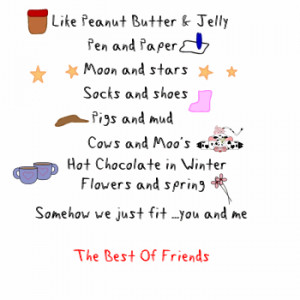Cute quotes and sayings about best friends
