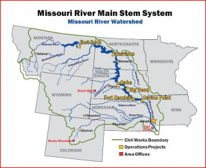Missouri Rivers And Watersheds
