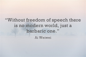 We've collected quotes about freedom of expression below: