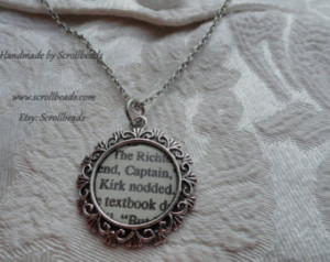 ... The Original Series TOS spock scotty quote literary fan-art OOAK