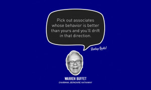 ... than yours and you’ll drift in that direction. – Warren Buffet