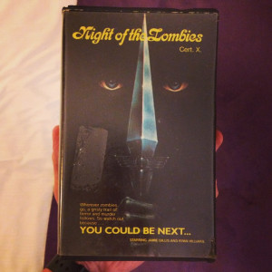 Found in Wembley this afternoon. NIGHT OF THE ZOMBIES, on the Shuttle ...