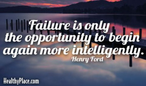 Quote: Failure is only the opportunity to begin again more ...