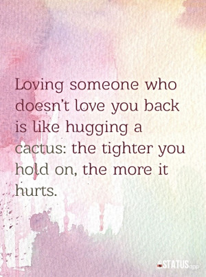 Loving Someone Who Doesnt Love You Back