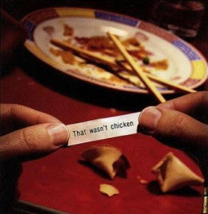 Chinese Fortune Cookie - That Wasn’t Chicken