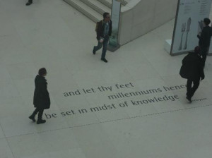 British Museum Photo: A lovely quote