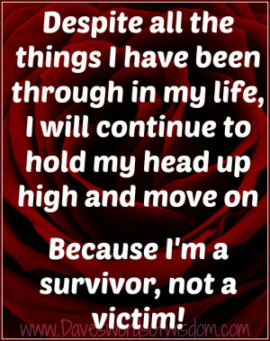 Survivor - Not A Victim