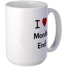Financial Accountant Mug - I Love Month End Mugs for