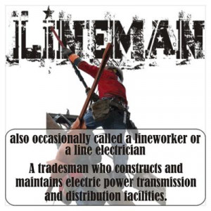 CafePress > Wall Art > Posters > Lineman Poster