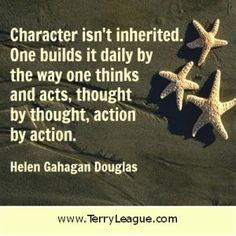 ... one builds it daily # quotes daily quotes quotes on character