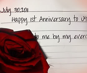 Quotes about Anniversary For Boyfriend
