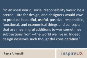 In an ideal world, social responsibility would be a prerequisite for ...