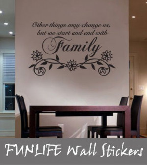 ... ship 54x84cm Other Things May Family Vinyl Wall Lettering Decal Quote