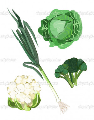 Vegetable Clip Arts Stock...