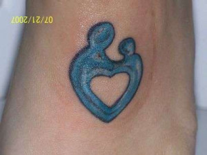 Mother & Child tattoo