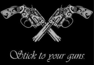 ... won't be turned around....gonna stand my ground and I won't back down