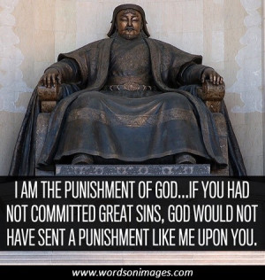 Genghis Khan Quotes