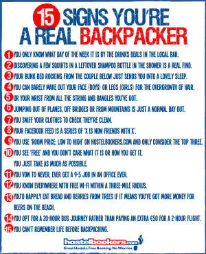EN 15 signs youre a backpacker blog 21 Signs You’re a Real ...