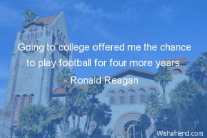 ronald reagan quotes sayings on college football cute quote