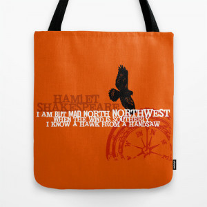 Home > Products > Shakespeare Quote Tote Bags