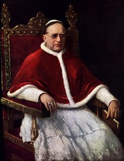 Picture of Pope Pius XI)