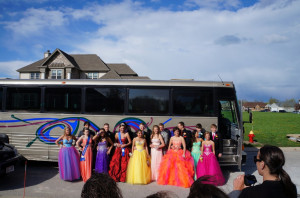 Milwaukee Wedding and Racine Prom in a Party Bus →