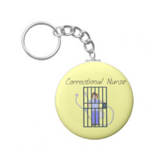 Correctional Nurse T-Shirts & Gifts Keychain