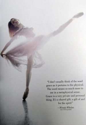 Ballet Dance Quotes Dance quote of the month