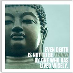 Buddha Quote $36.99 #zen #wisdom #death #life #live More
