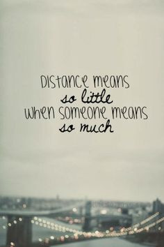 Long Distance Loving - there was never a doubt when we were on ...
