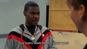 tracy jordan live every week like it's shark week 30 rock quote