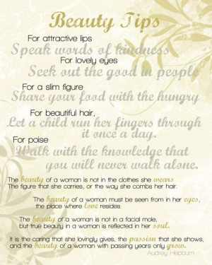 the perfect audrey hepburn quote