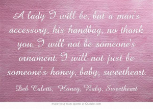 Honey, Baby, Sweetheart – Deb Caletti