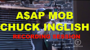 Chuck Inglish & ASAP Mob In The Studio