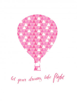 Hot Air Balloon Love + Color + Freebie