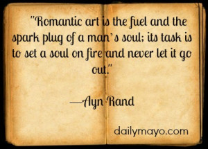 Quote: Ayn Rand on Romantic Art