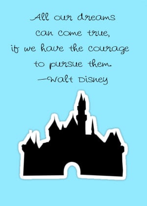 castle and quote Mickey Mouse Love Quotes