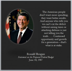 Reagan's wisdom