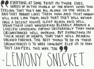 Lemony Snicket Quotes