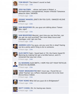 Trash On Facebook: Rookie Hazing Edition | Bro Code, Hot Girls, Funny ...