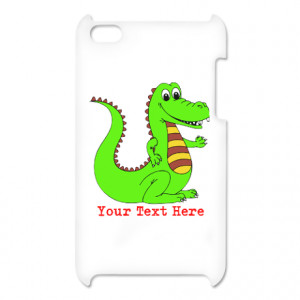 ... Gifts > Alligator iPod Touch Cases > Funny alligator iPod Touch 4 Case