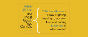 Book Review: The Most Good You Can Do by Peter Singer