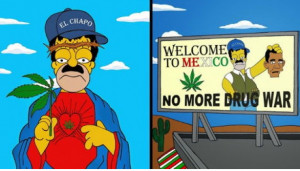 Using Art to Protest the Drug War: Homer Simpson becomes “El Chapo ...