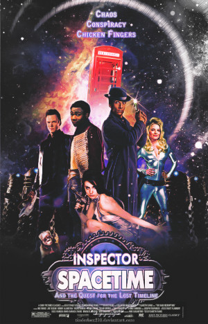 ... Inspector Spacetime Poster Makes Us (And Dan Harmon) Wish It Was Real