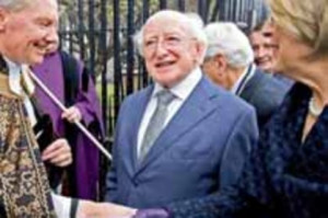 ... President Michael D Higgins - shows his age with video games quotes