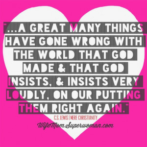 Lewis | Mere Christianity Quote