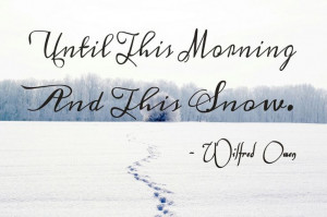 圖片標題： Futility – Wilfred Owen