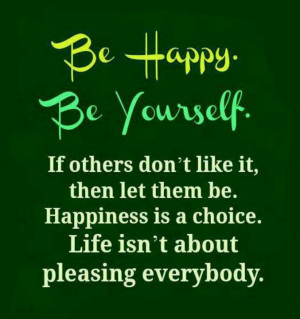 Just be Yourself